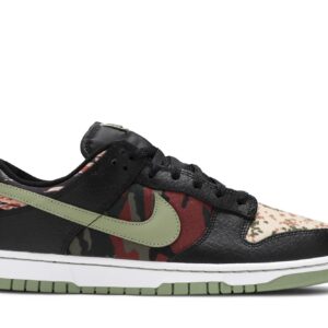 Nike Dunk Low SE Black Multi-Camo DH0957-001 Nicesnk