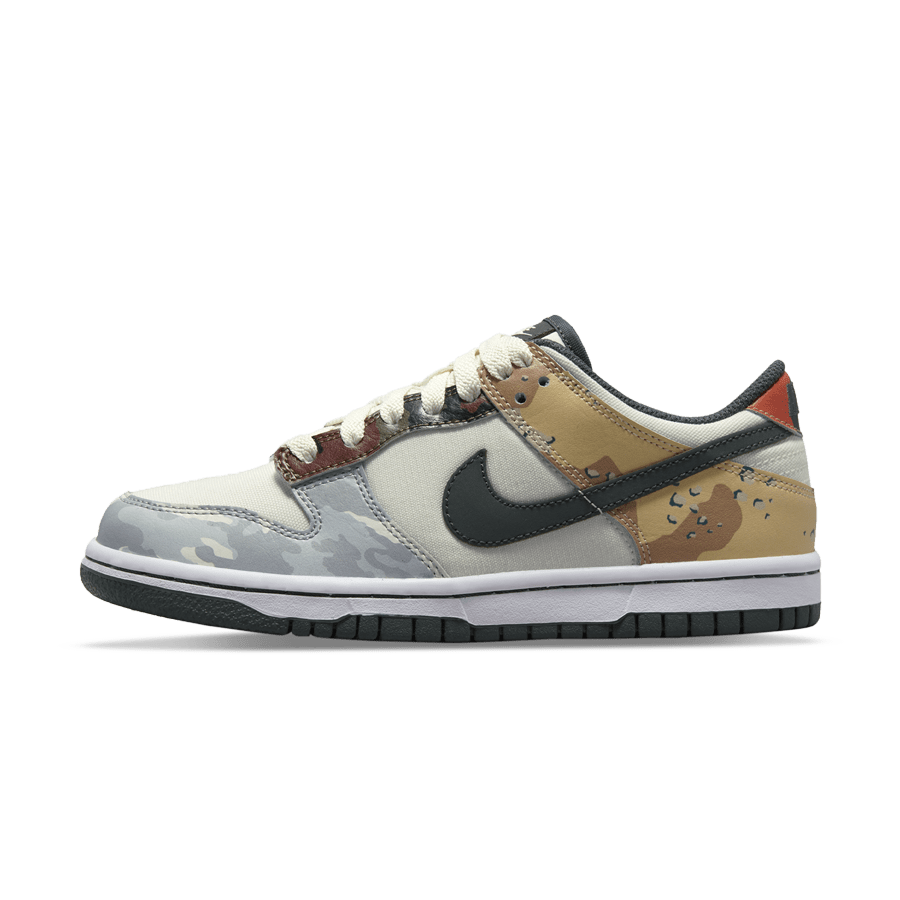 Nike Dunk Low SE GS 'Sail Multi-Camo'