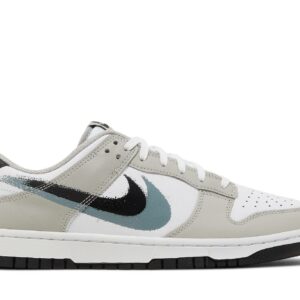 Nike Dunk Low Stencil Swoosh FD0661-100 Nicesnk