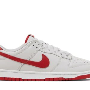 Nike Dunk Low Vast Grey Varsity Red FJ0832-011 Nicesnk