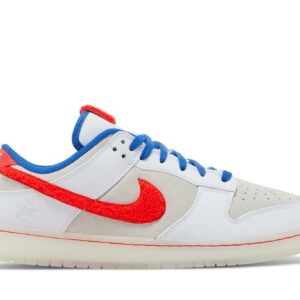 Nike Dunk Low Year of the Rabbit White/Crimson-Varsity Royal FD4203-161 Nicesnk