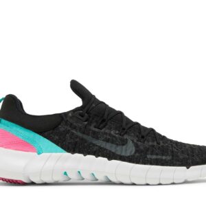 Nike Free Run 5.0 Black Dynamic Turquoise CZ1884-005 Nicesnk