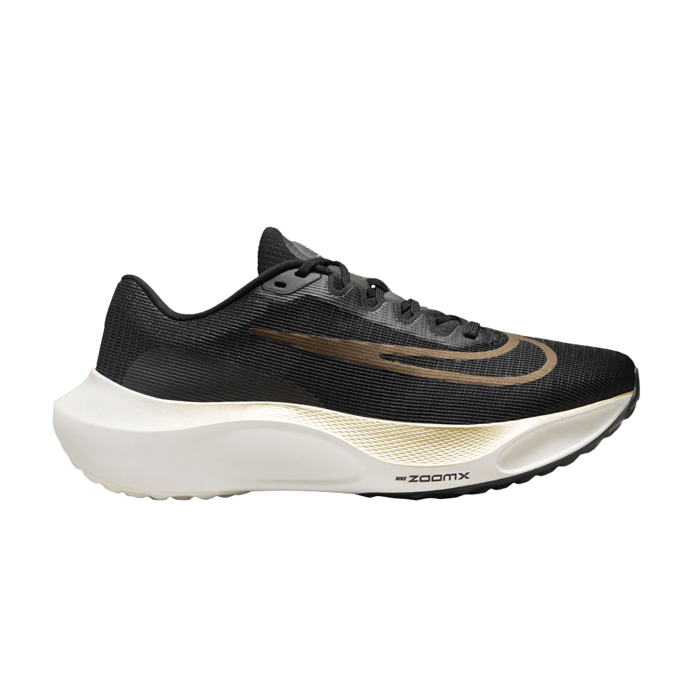 Nike Zoom Fly 5 'Black Metallic Gold Grain' DM8968-002