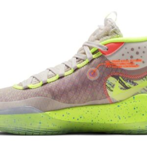 Nike ZOOM KD12 EP Multi-Color Metallic Silver AR4230-900 Nicesnk
