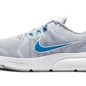 Nike Zoom Span 4 Low-Top Grey//Blue White DC8996-010 Nicesnk