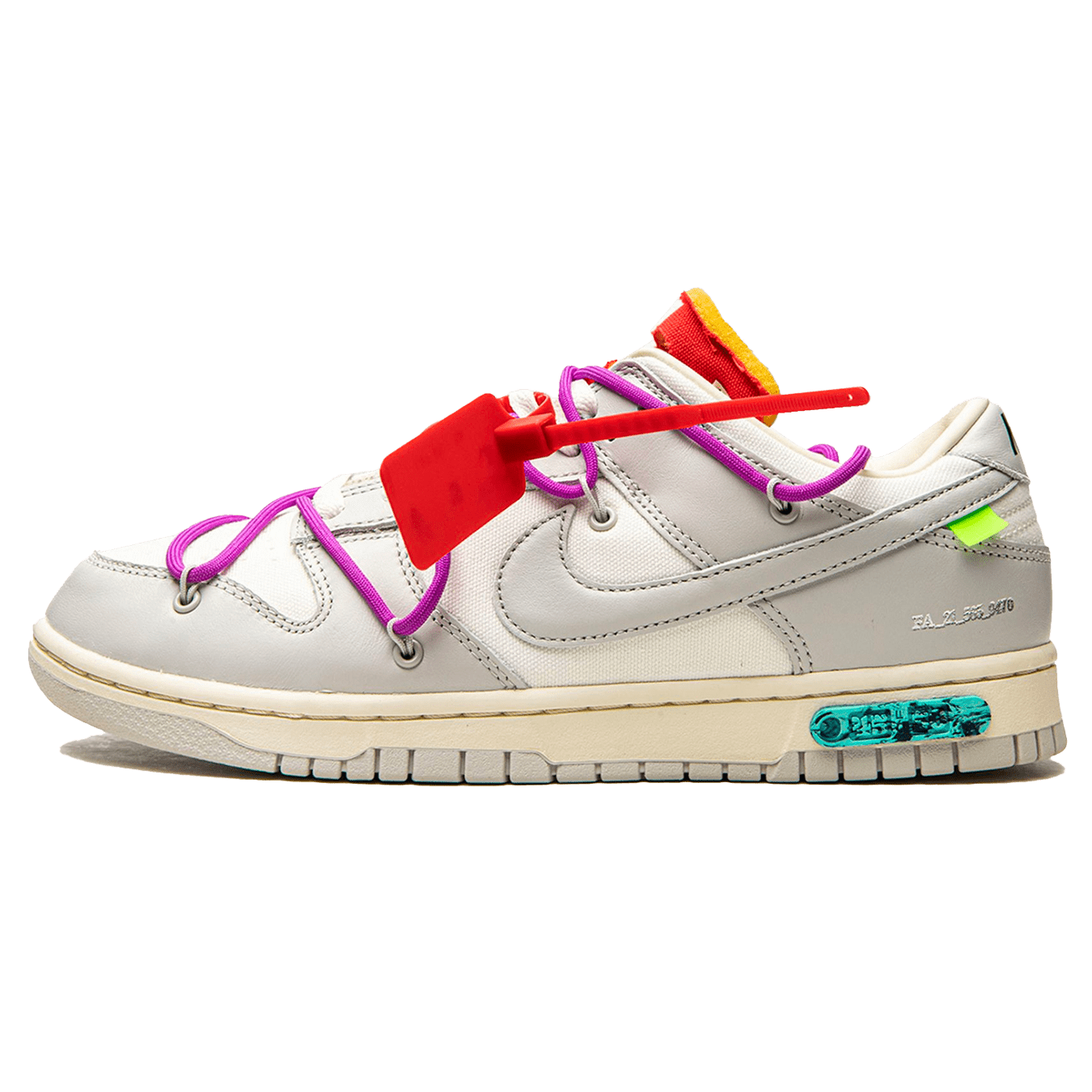 Off-White x Nike Dunk Low 'Lot 45 of 50'