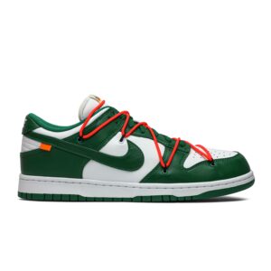 Off-White x Nike Dunk Low Pine Green CT0856-100 Nicesnk