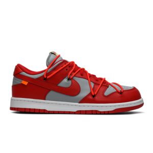 Off-White x Nike Dunk Low University Red  CT0856-600 Nicesnk