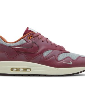 Patta x Nike Air Max 1 Night Maroon (with Bracelet) DO9549-001 Nicesnk
