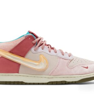 Social Status x Nike Dunk Mid Strawberry Milk DJ1173-600 Nicesnk