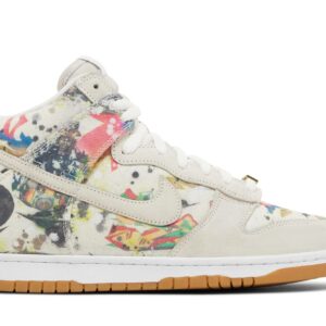 Supreme x Nike SB Dunk High 'Rammellzee' FD8779-100