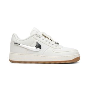 Travis Scott x Nike Air Force 1 Sail AQ4211-101 Nicesnk