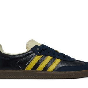 Wales Bonner x adidas Samba Collegiate Navy Yellow S42595 Nicesnk
