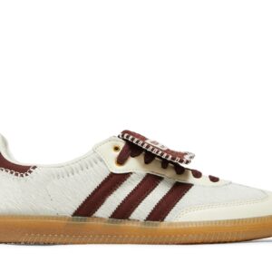 Wales Bonner x adidas Samba Cream White Pony IE0586 Nicesnk