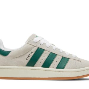 (Women) adidas Campus 00s Crystal White Dark Green GY0038 Nicesnk