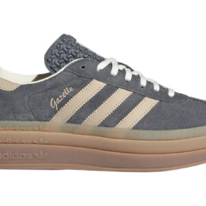 (Women) adidas Gazelle Bold Grey Magic Beige Gum IE0428 Nicesnk