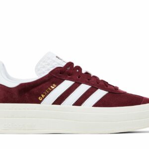 (Women) adidas Gazelle Bold Shadow Red White HQ6892 Nicesnk