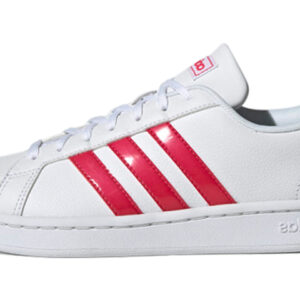 (Women) adidas neo Grand Court White Red EE9688 Nicesnk