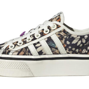 (Women) adidas Nizza Platform Off-White Shock Purple HP6367 Nicesnk