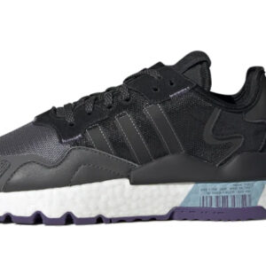 (Women) adidas originals Nite Jogger Black Purple FV4135 Nicesnk