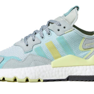 (Women) adidas originals Nite Jogger Gray Blue Yellow FX7460 Nicesnk