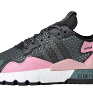 (Women) adidas originals Nite Jogger Green Black Pink EF5428 Nicesnk