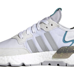 (Women) adidas originals Nite Jogger Shoes White/Blue FX6904 Nicesnk
