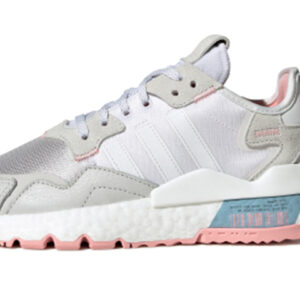 (Women) adidas originals Nite Jogger White Grey Pink FV4136 Nicesnk
