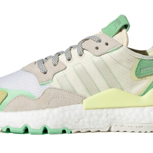 (Women) adidas originals Nite Jogger White Yellow Green FY3104 Nicesnk
