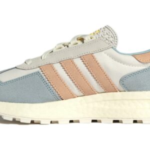 (Women) adidas originals Retropy E5 White Grey Orange HP7743 Nicesnk