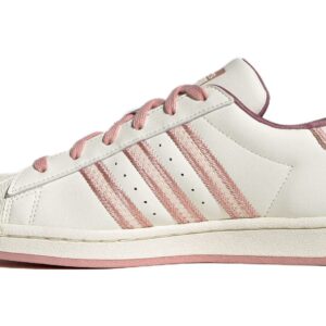 (Women) adidas Originals Superstar Shoes Cream White Pink IE5528 Nicesnk
