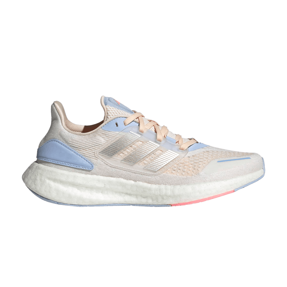 (Women) adidas PureBoost 22 Heat.RDY White Blue Dawn HQ1419 Nicesnk