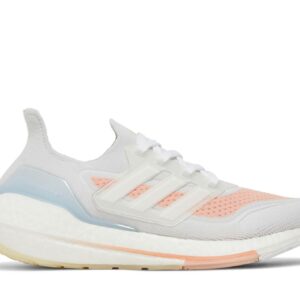 (Women) adidas UltraBoost 21 'White Glow Pink' FY0396