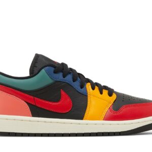 (Women) Air Jordan 1 Low Black Multi DN3739-060 Nicesnk