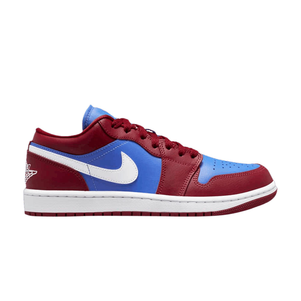 (Women) Air Jordan 1 Low 'Deep Red Blue' DC0774-604