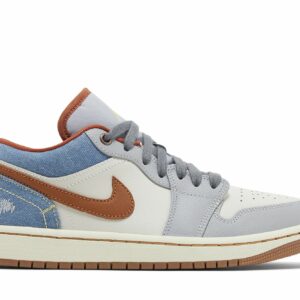 (Women) Air Jordan 1 Low Phantom Denim FZ5045-091 Nicesnk