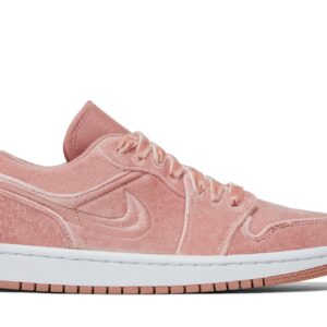 (Women) Air Jordan 1 Low Pink Velvet DQ8396-600 Nicesnk