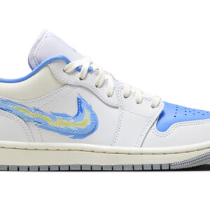 (Women) Air Jordan 1 Low SE 'Just Skate - University Blue' FJ7219-441