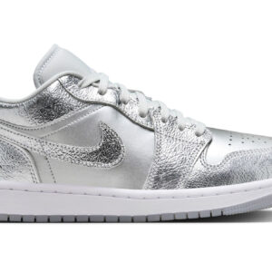(Women) Air Jordan 1 Low SE 'Metallic Silver' FN5030-001