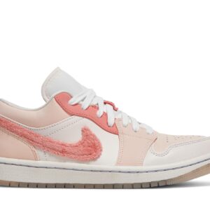 (Women) Air Jordan 1 Low SE Mighty Swooshers Pink DM5443-666 Nicesnk