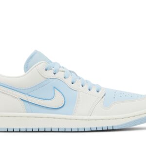 (Women) Air Jordan 1 Low SE Reverse Ice Blue DV1299-104 Nicesnk