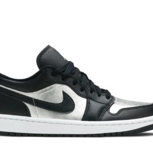 (Women) Air Jordan 1 Low SE Silver Toe DA5551-001 Nicesnk