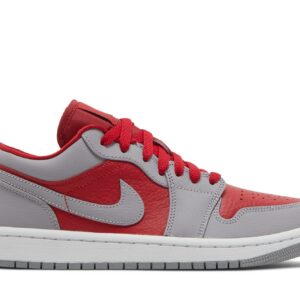 (Women) Air Jordan 1 Low SE 'Split - Gym Red Cement Grey' DR0502-600