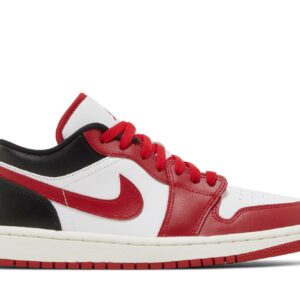 (Women) Air Jordan 1 Low 'White Gym Red' DC0774-160