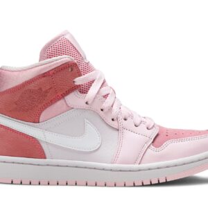 (Women) Air Jordan 1 Mid Digital Pink CW5379-600 Nicesnk