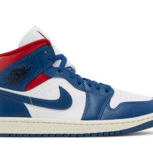 (Women) Air Jordan 1 Mid French Blue BQ6472-146 Nicesnk