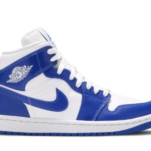 (Women) Air Jordan 1 Mid 'Kentucky Blue' BQ6472-104