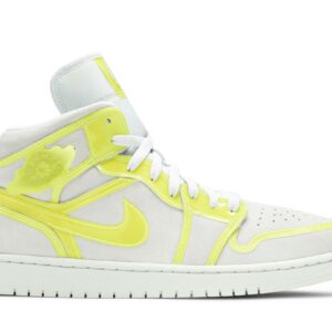(Women) Air Jordan 1 Mid LX 'Off White Opti Yellow' DA5552-107
