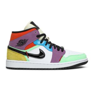 (Women) Air Jordan 1 Mid SE Lightbulb CW1140-100 Nicesnk