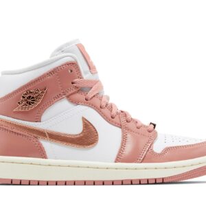 (Women) Air Jordan 1 Mid SE 'Red Stardust' FB9892-670
